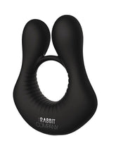 The Rabbit Company's Deluxe Vibrating Silicone Pleasure Ring Silicone Cock Rings
